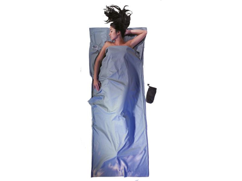 cocoon Schlafsackeinlage TravelSheet, Baumwolle, Hellblau Innenschlafsack