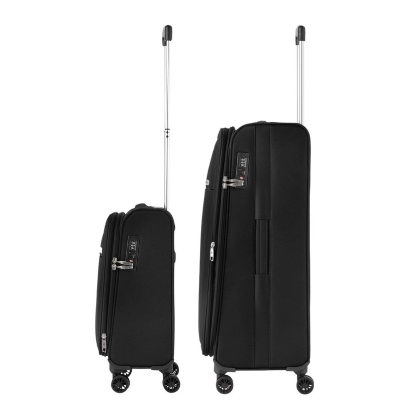 CarryOn Air 2-delig zachte kofferset - Black