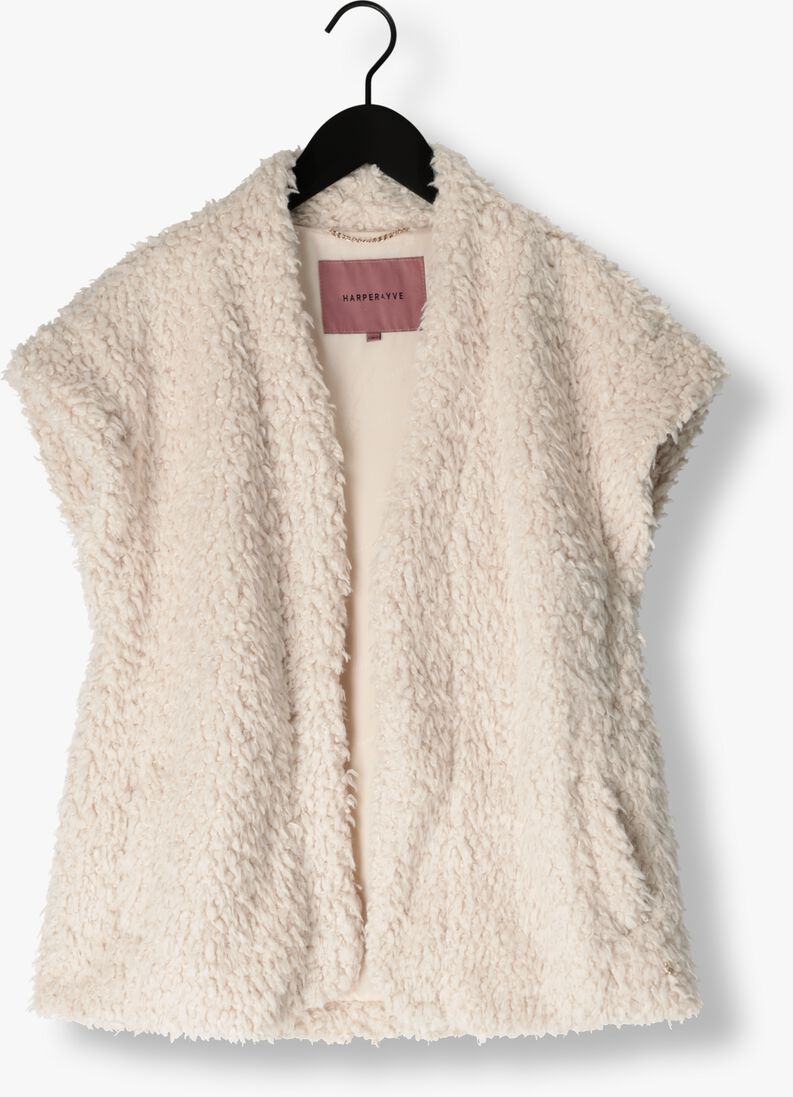 HARPER & YVE ecru harper & yve gilet jade-gi