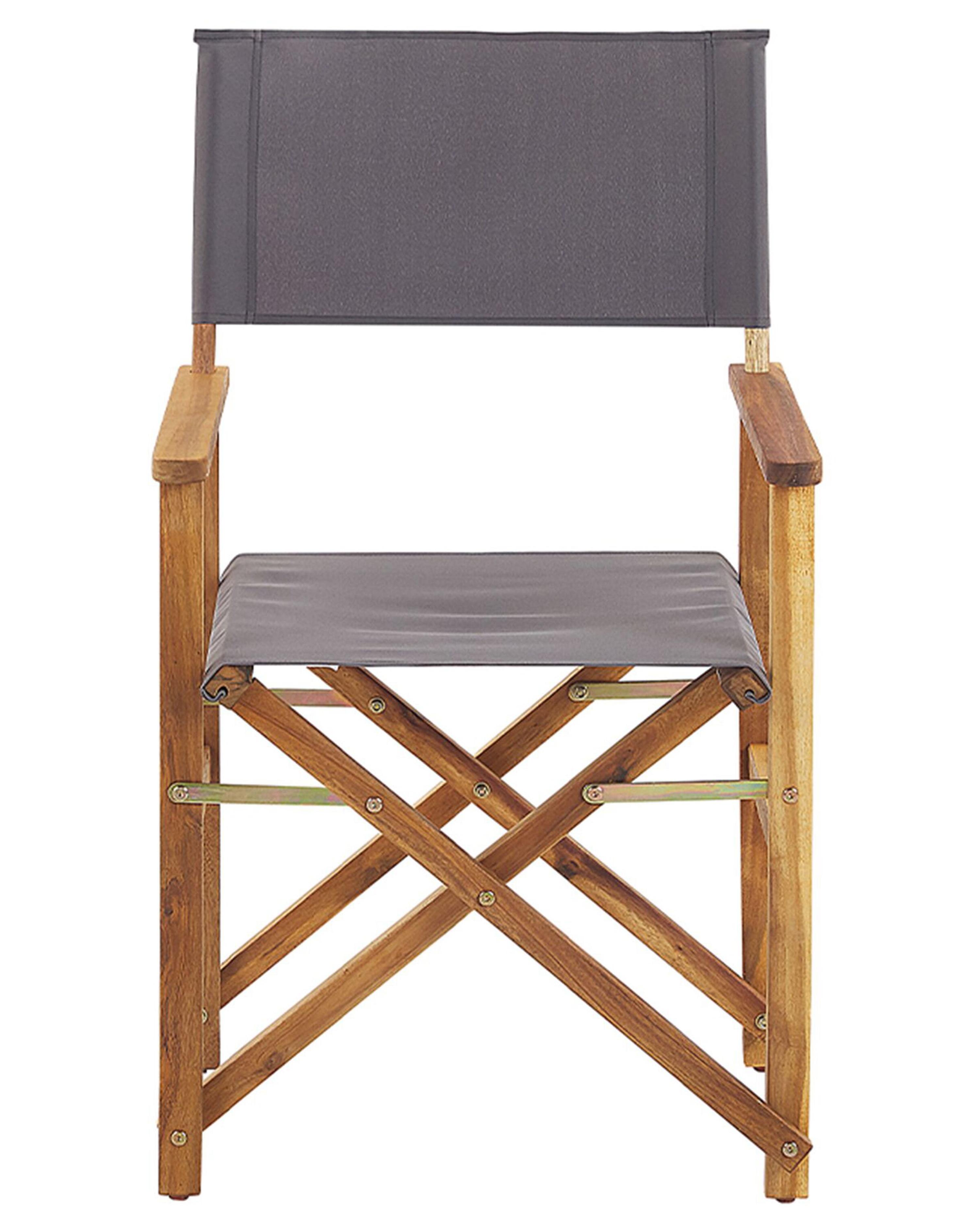 Set van 2 tuinstoelen CINE Acaciahout Meerkleurig