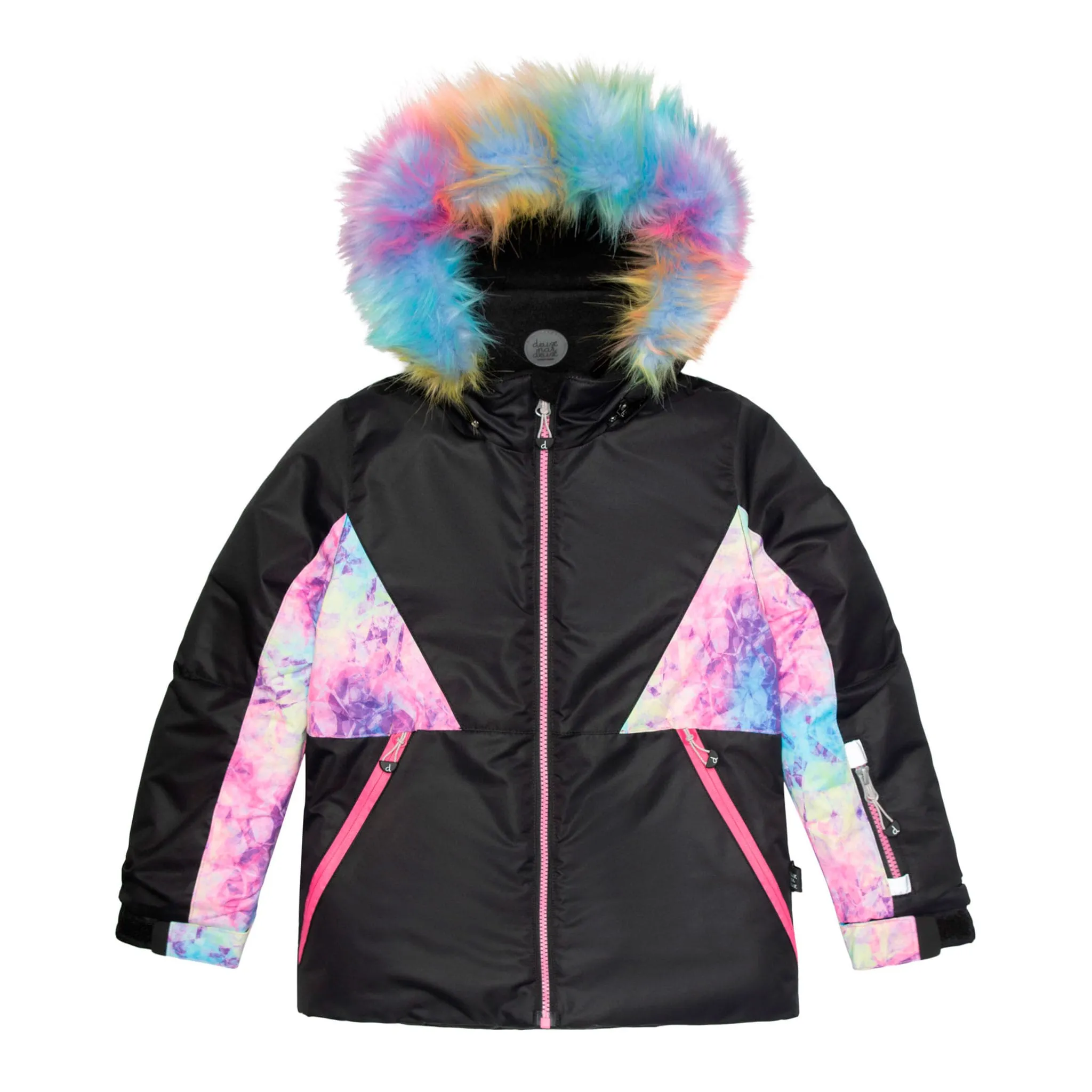 Deux par Deux Habit de Neige 2 Pièces Arc-En-Ciel Givré 2-6ans