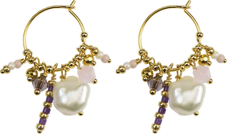 Hultquist Ophelia earrings Guld