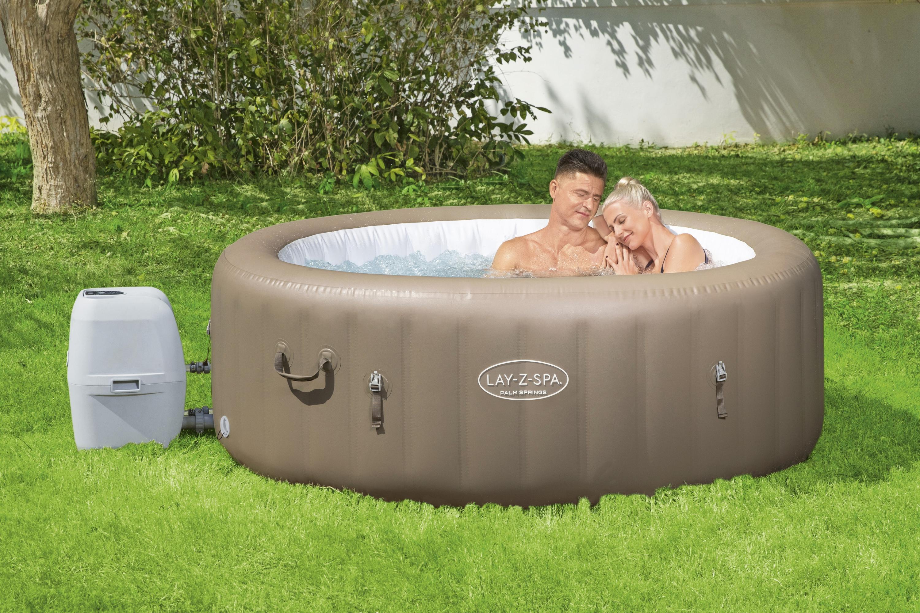 Bestway® LAY-Z-SPA® Whirlpool Palm Springs AirJet™ Ø 196 x 71 cm, rund