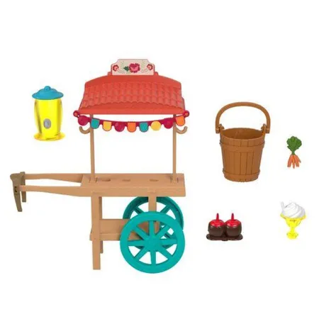 Mattel „Spirit – frei und ungezähmt“ Miradero Festival Imbisswagen mit Pony und Zubehör