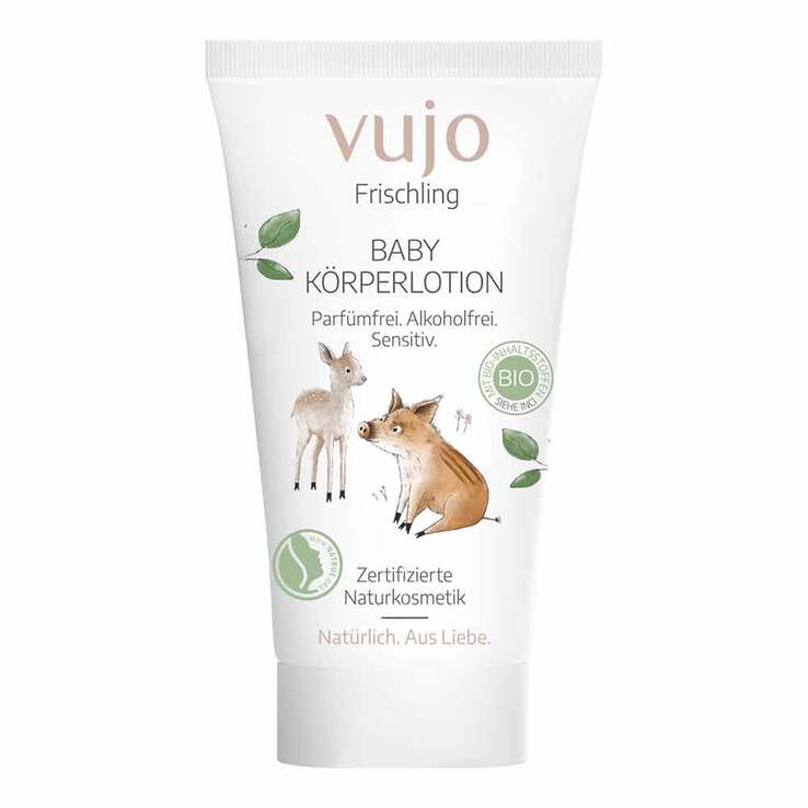Vujo Frischling Baby Körperlotion, 10 ml