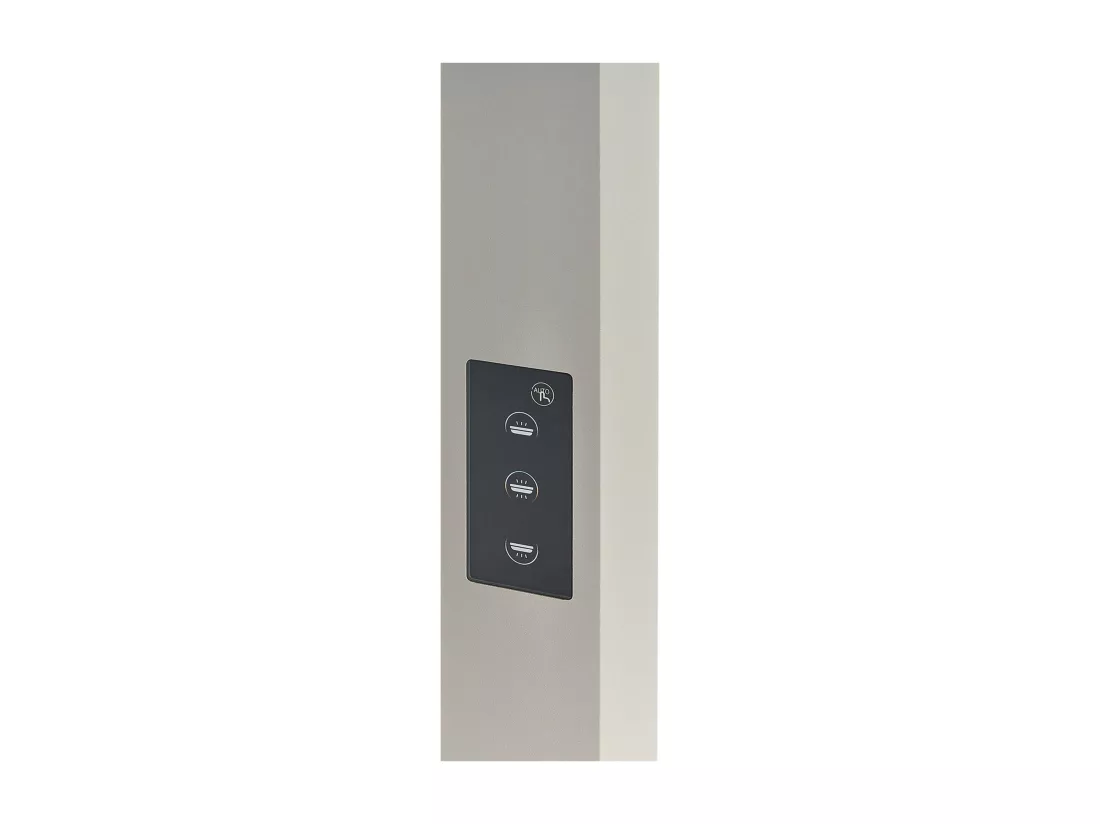 Lampe de bureau LED à pince OCTANT Avec détecteur de mouvement Métal Argenté