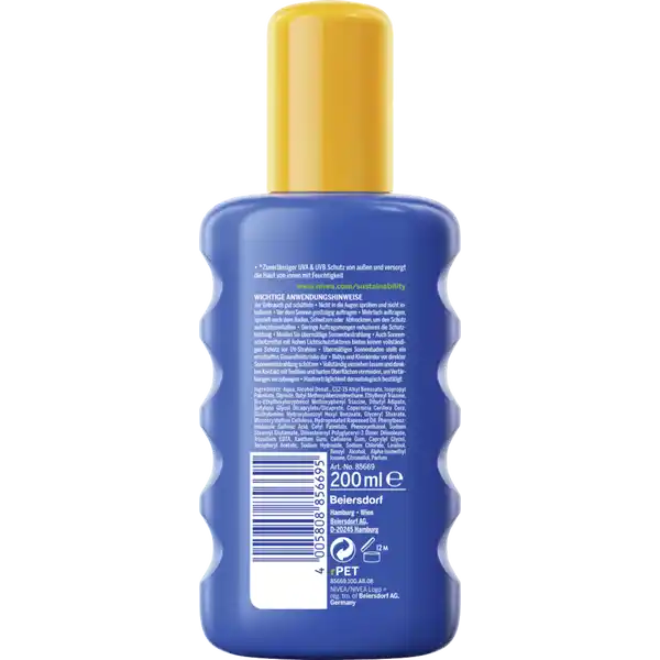 Schutz & Pflege Sonnenspray LSF 50+