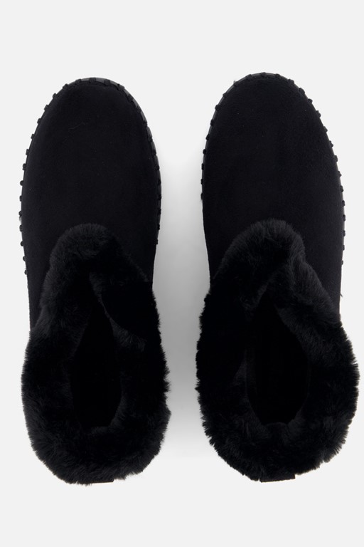 Ilse Jacobsen Pantoffels zwart Suede
