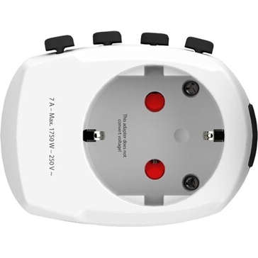 Adaptateur et convertisseur Skross Adaptateur 3 POLES 150 Pays