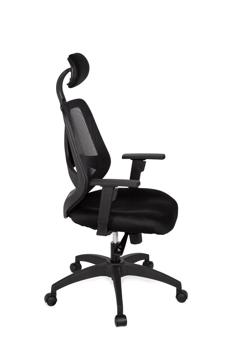 KADIMA DESIGN Ergonomischer Bürostuhl: Synchronmechanik, hochwertige Polsterung, höhenverstellbare Armlehnen, 120 kg Belastbarkeit.