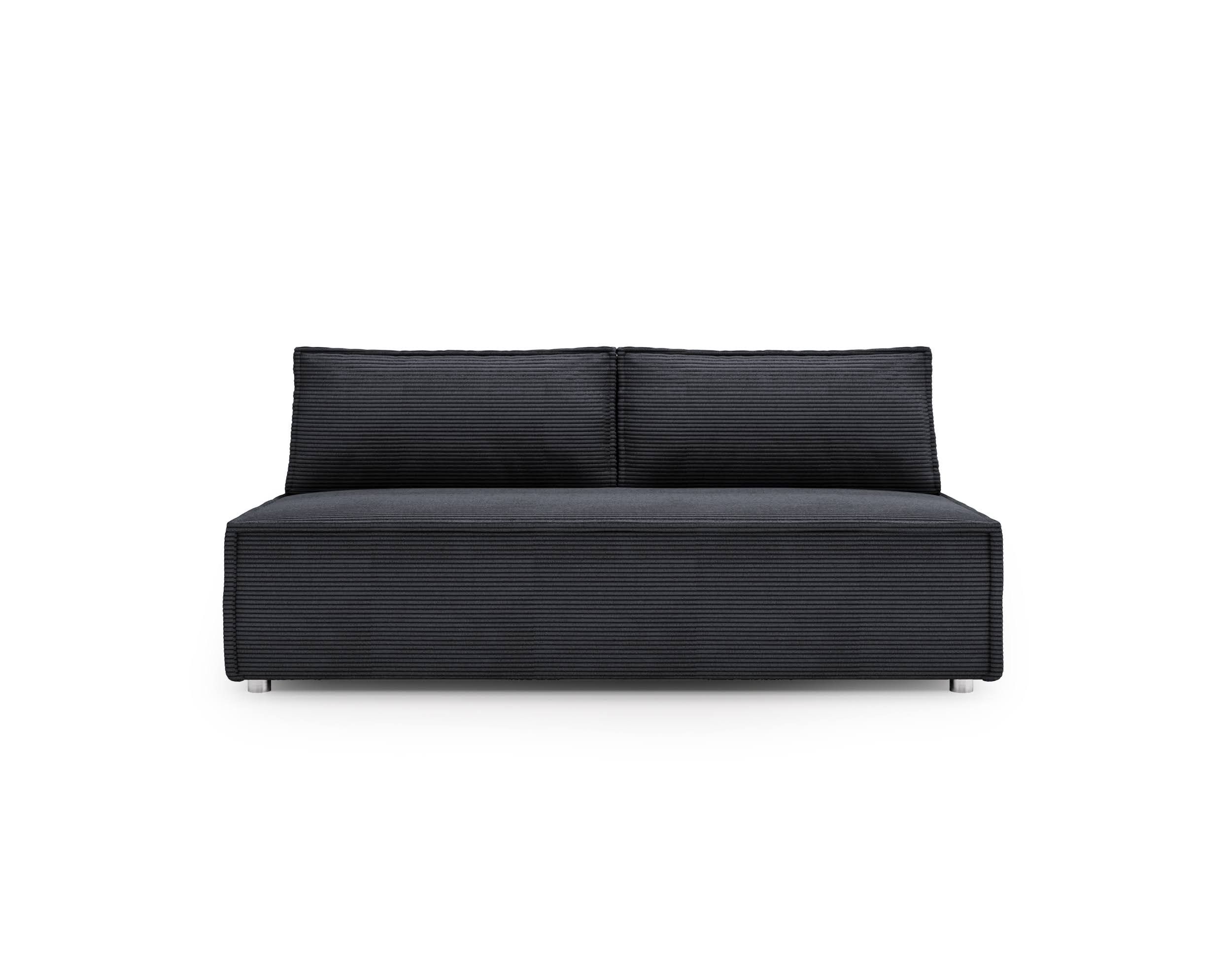 Sofa mit schlaffunktion und bettkasten Schlafsofa DUO Poso Stoff