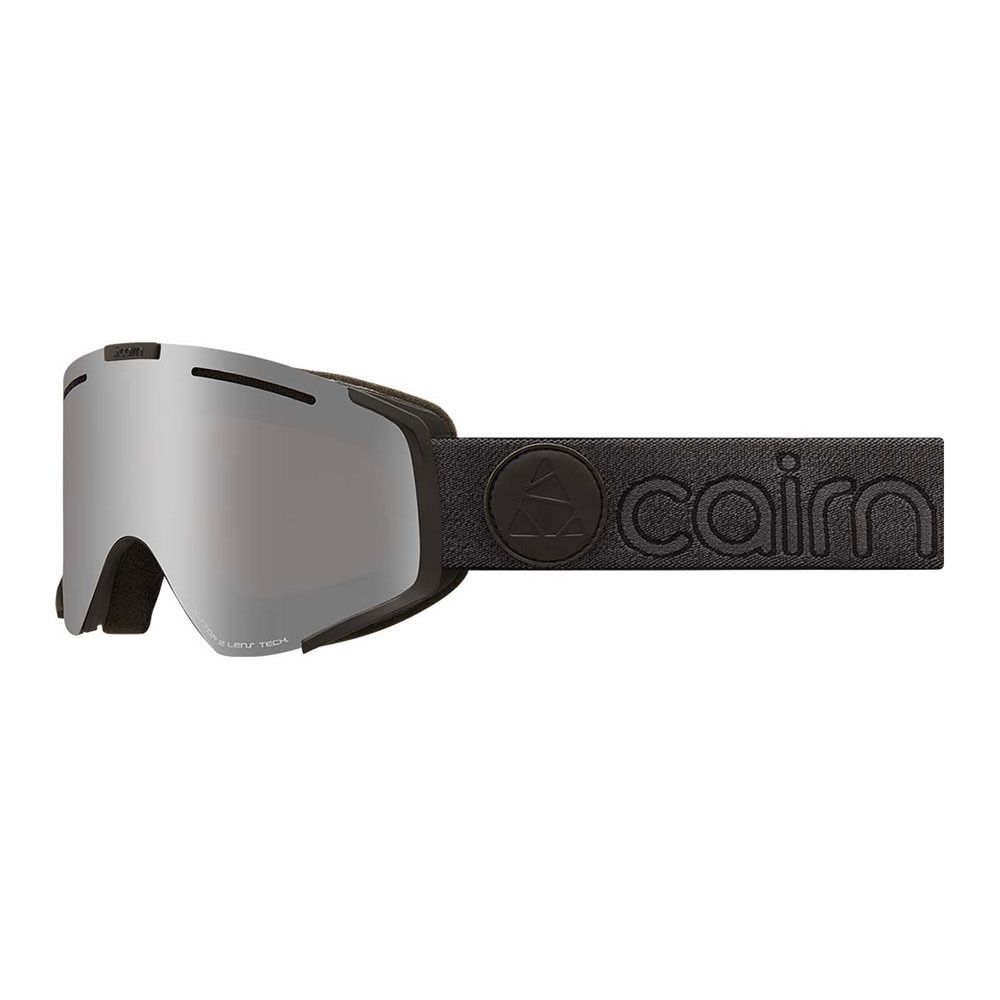 Cairn GENESIS - Masque ski Homme mat black silver/silver