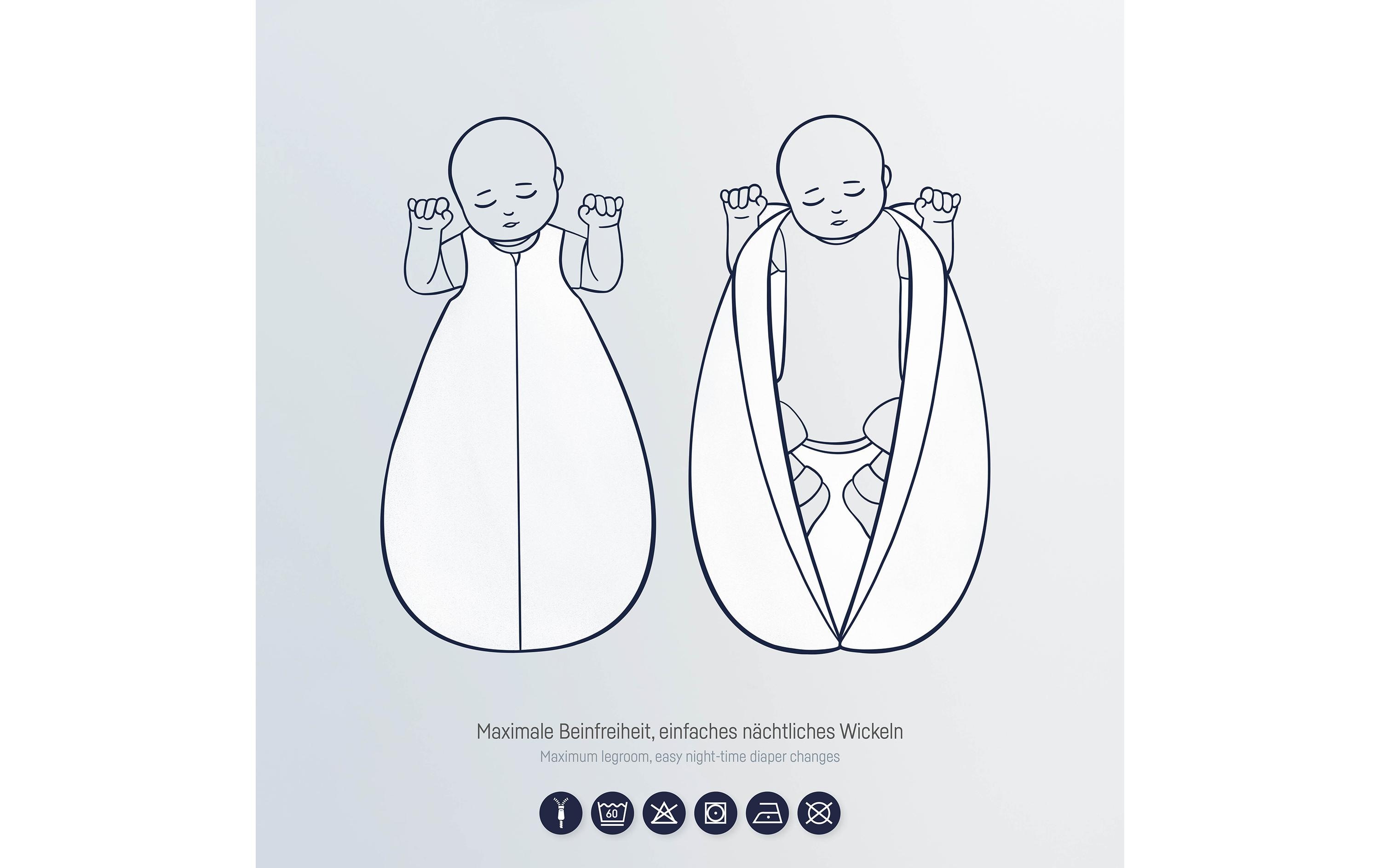Baby-Ganzjahresschlafsack Mountain Bear 70 cmSchlafsack für Kinder