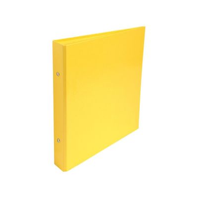 Exacompta Iderama - Classeur 2 anneaux - Dos 25 mm - 17 x 22 cm - jaune