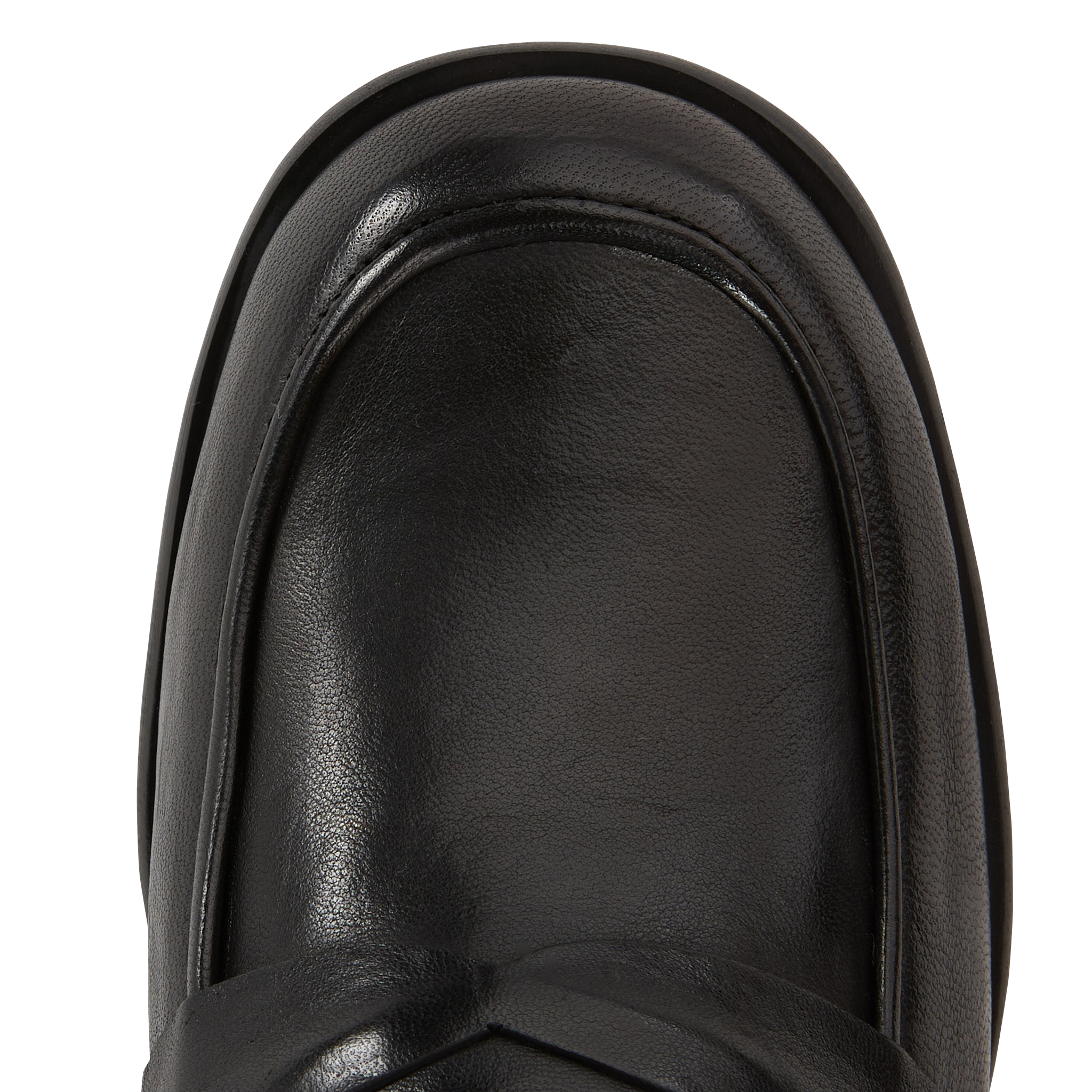 LOLIE - Mocassins en cuir | Noir