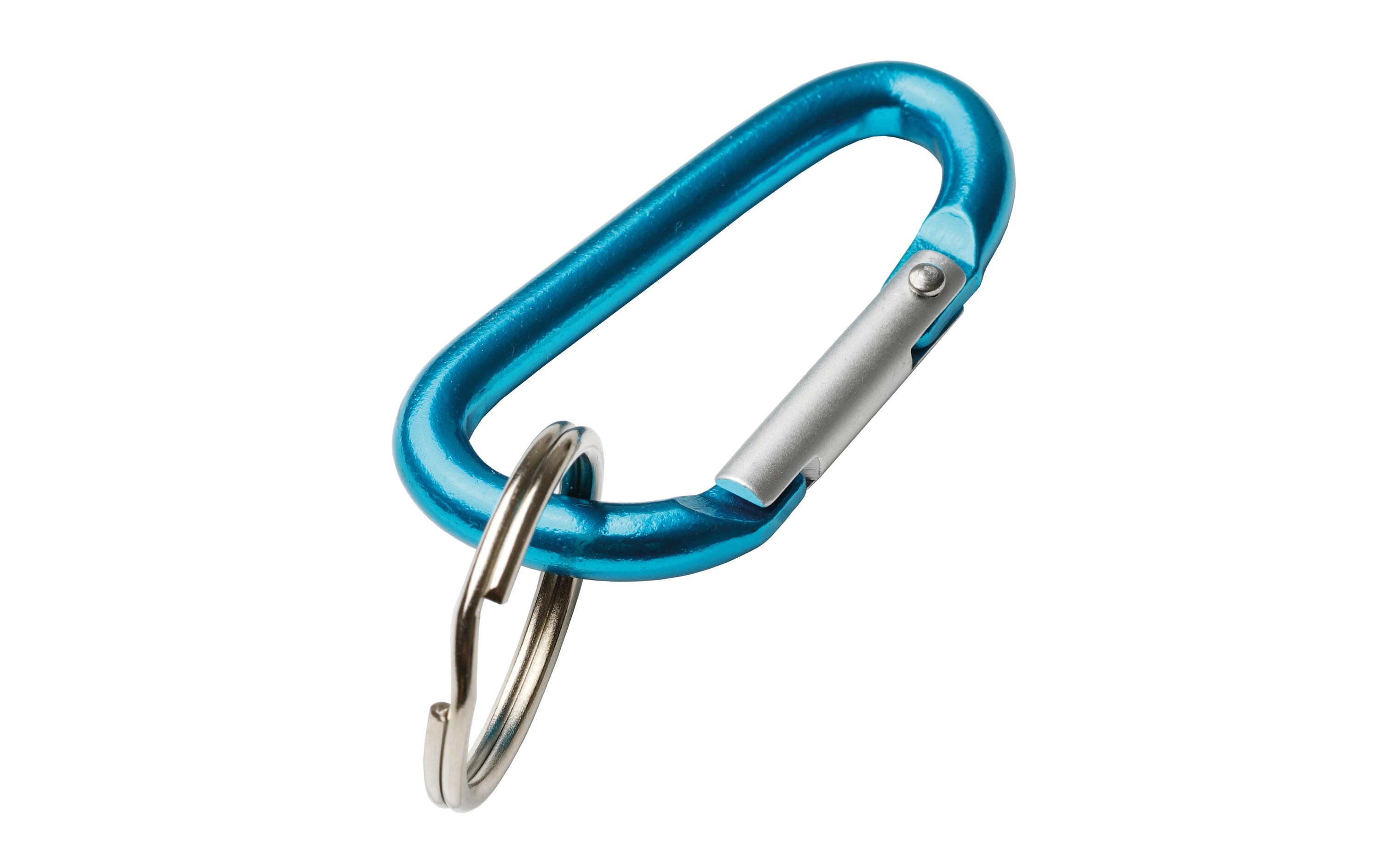 Schlüsselkarabiner 60 mm, 2 Stück, assortiertKarabiner für Ihre Schlüssel