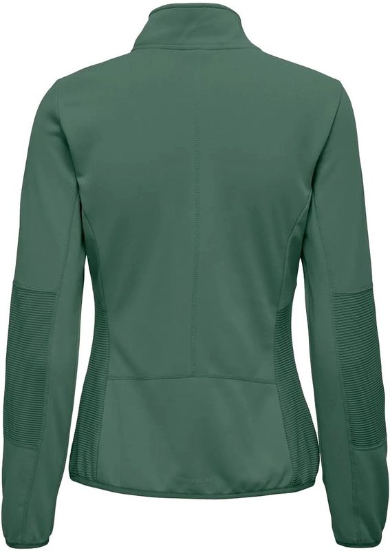 ONLY Fleecejack Dames - Eend Groen - Lange Mouwen