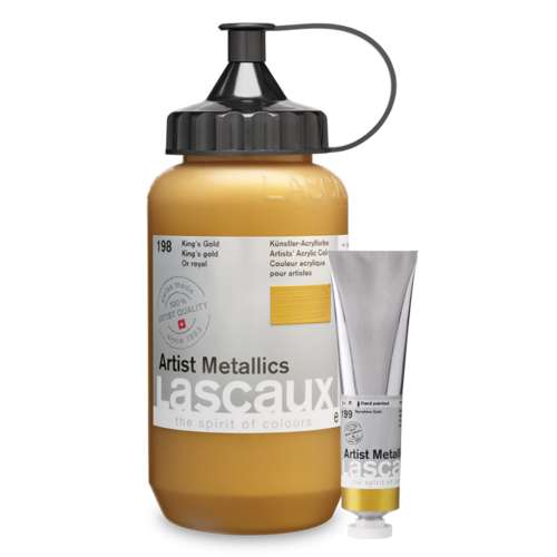 Lascaux Artist Metallics Künstler Acrylfarben