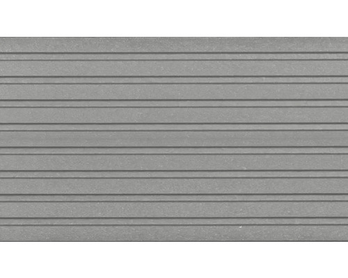 Konsta WPC terrasplank Masivo massief profiel mat 26x145 mm (verkocht per meter van 1,00 m tot max. 6,00 m) grijs