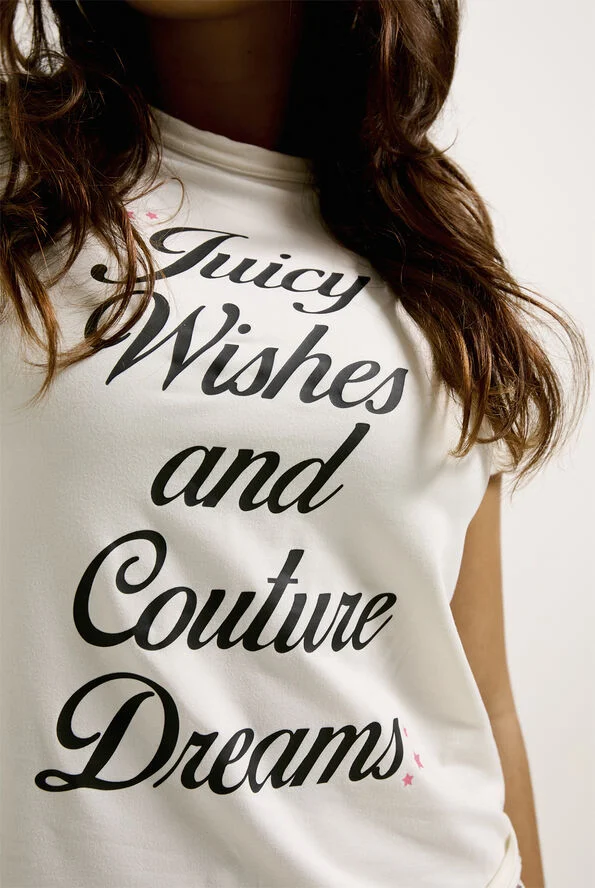 Juicy Couture JUICY WISHES SHORTSLEEVE PYJAMA SET Sugar swizzle