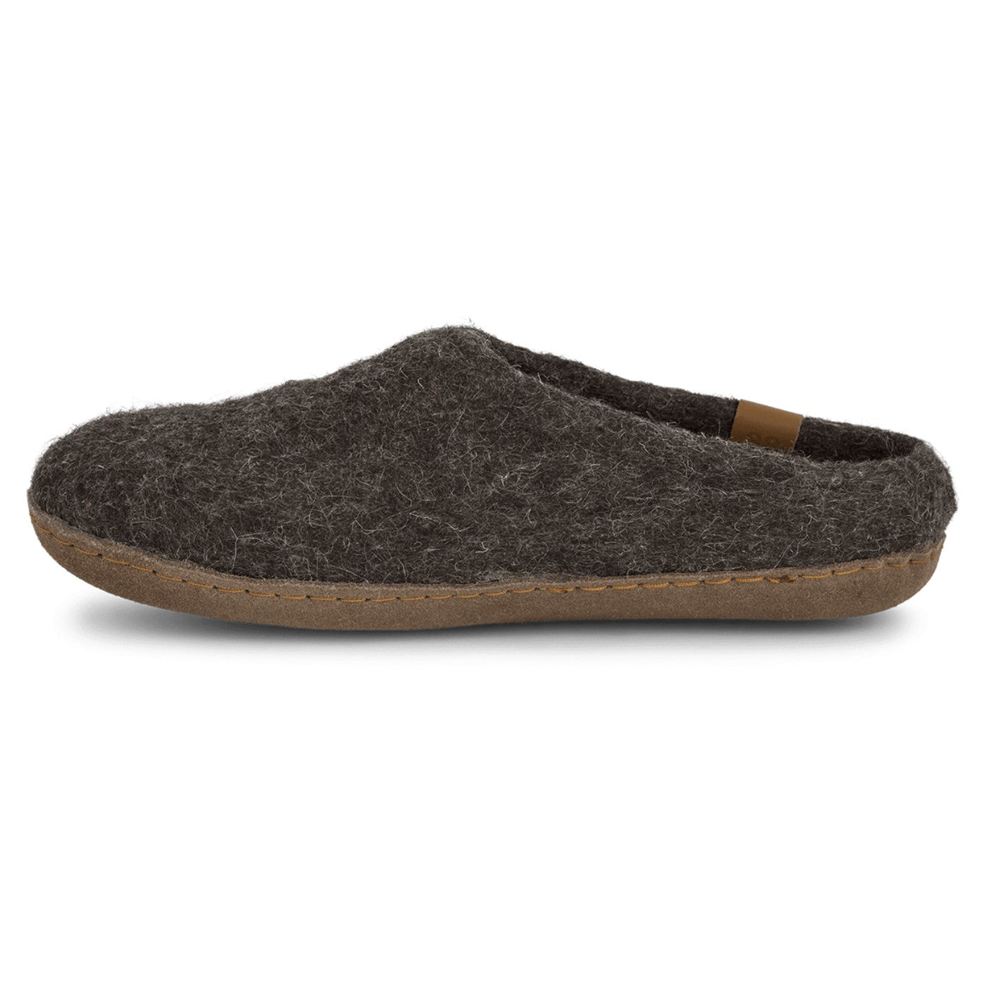 WOOL MAKALU Hjemmesko, herre, brun