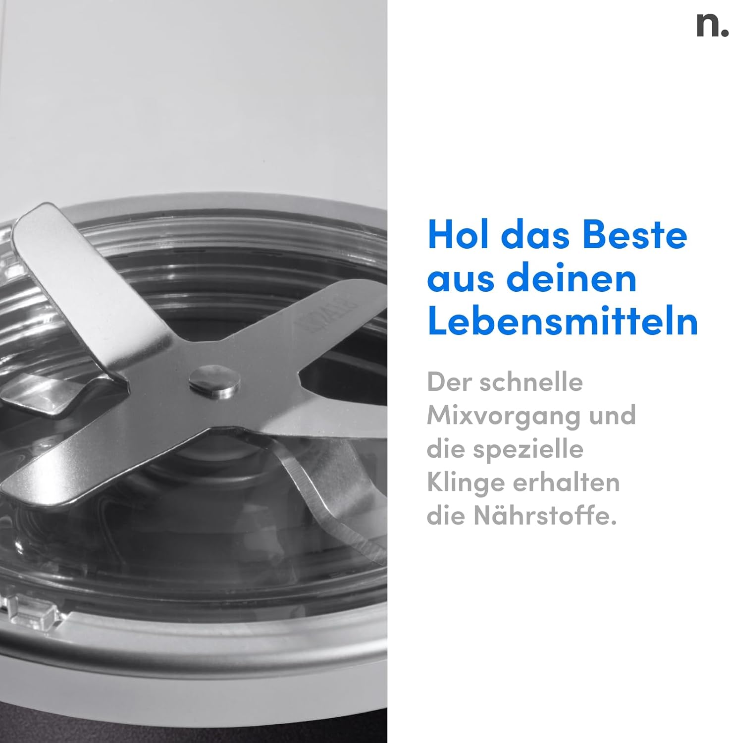 nutribullet Pro, 900 Watt Leistung, Einfach und schnell in der Anwendung, Kompakt, Leicht zu reinigen, Mit 700 ml Becher, Smoothiemixer, Smoothie Maker, Elektrischer Mixer, NB904B, Schwarz