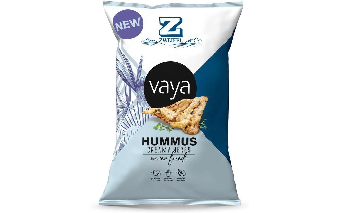 Chips Vaya Hummus 80 gKnuspriger Snack auf Basis von Kichererbsen