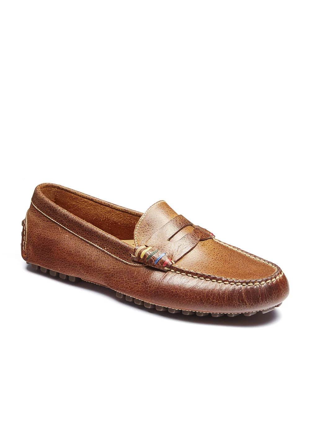MOCASSIN PAMPA DRIVER CUIR MARRON