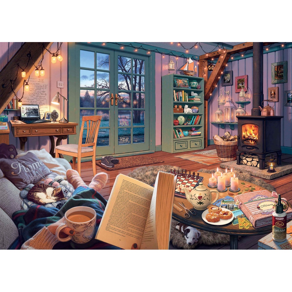 Ravensburger Nr. 6. Mein Paradies – Der gemütliche Schuppen – 1000-Teile-Puzzle