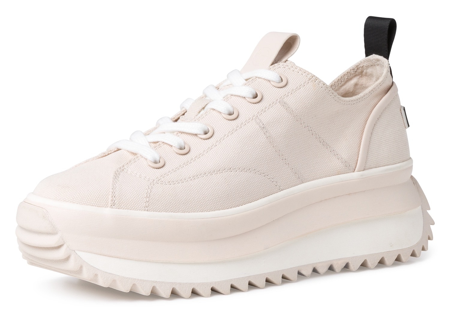 Tamaris Plateausneaker »Milena«  , Freizeitschuh, Halbschuh, Schnürschuh in veganer Verarbeitung