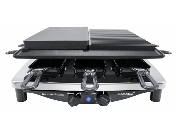 Steba Raclette RC 4 Plus Deluxe Chrome - 1450W