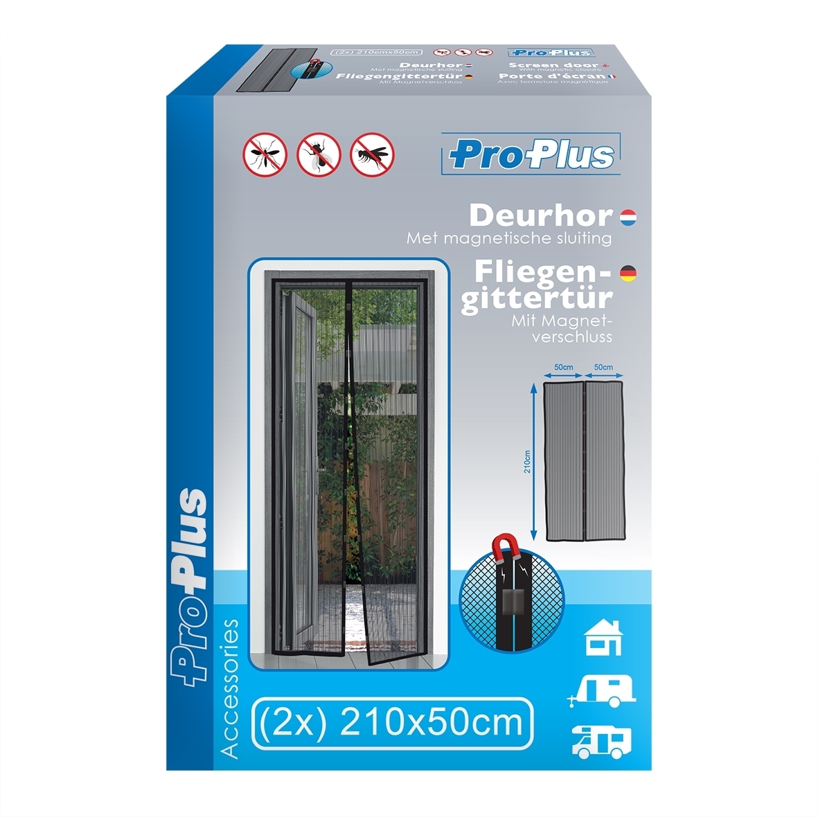ProPlus deurhor met magneetsluiting