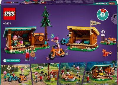 LEGO Friends 42624 Koselige hytter på ferieleir