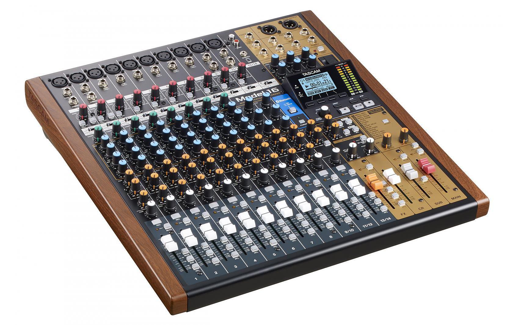Mischpult Model 16<br>16-Kanal Hybrid Mischpult