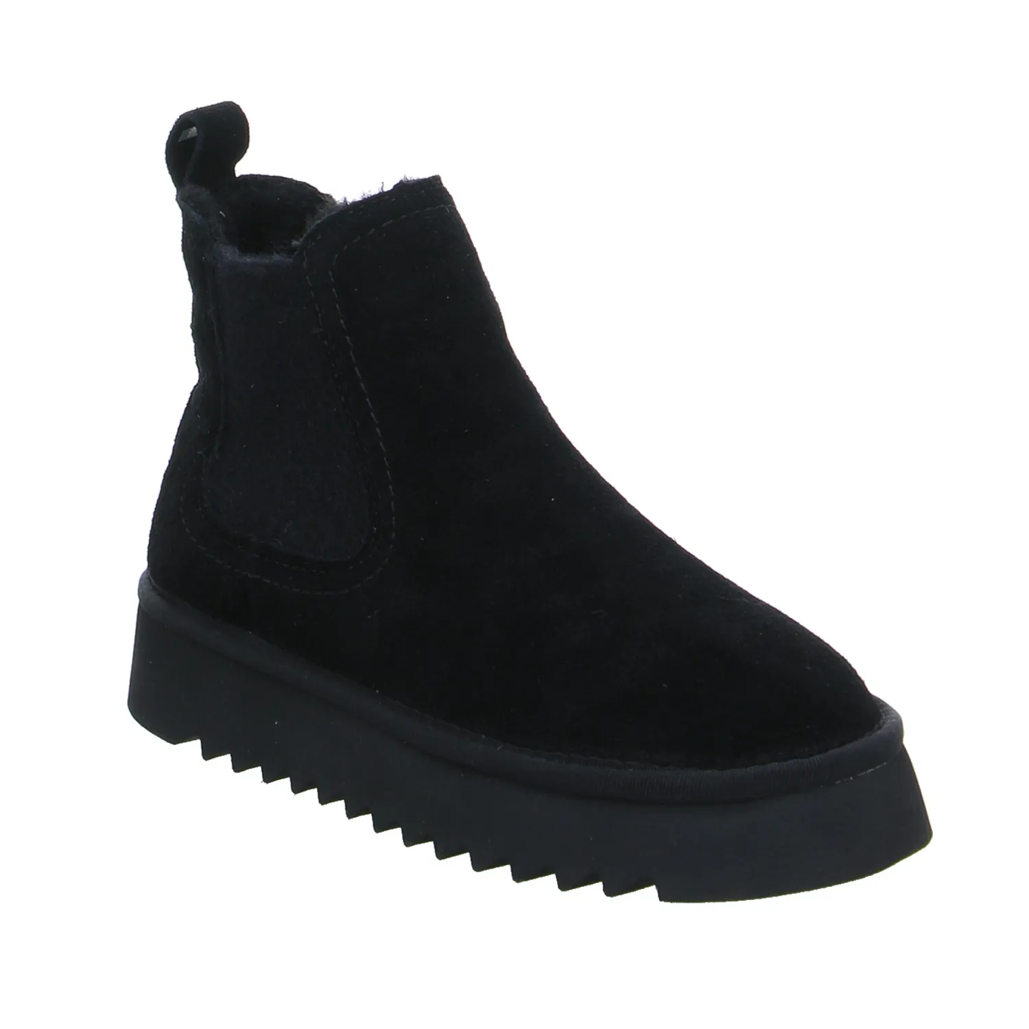 TAMARIS Boot Schwarz Leder
