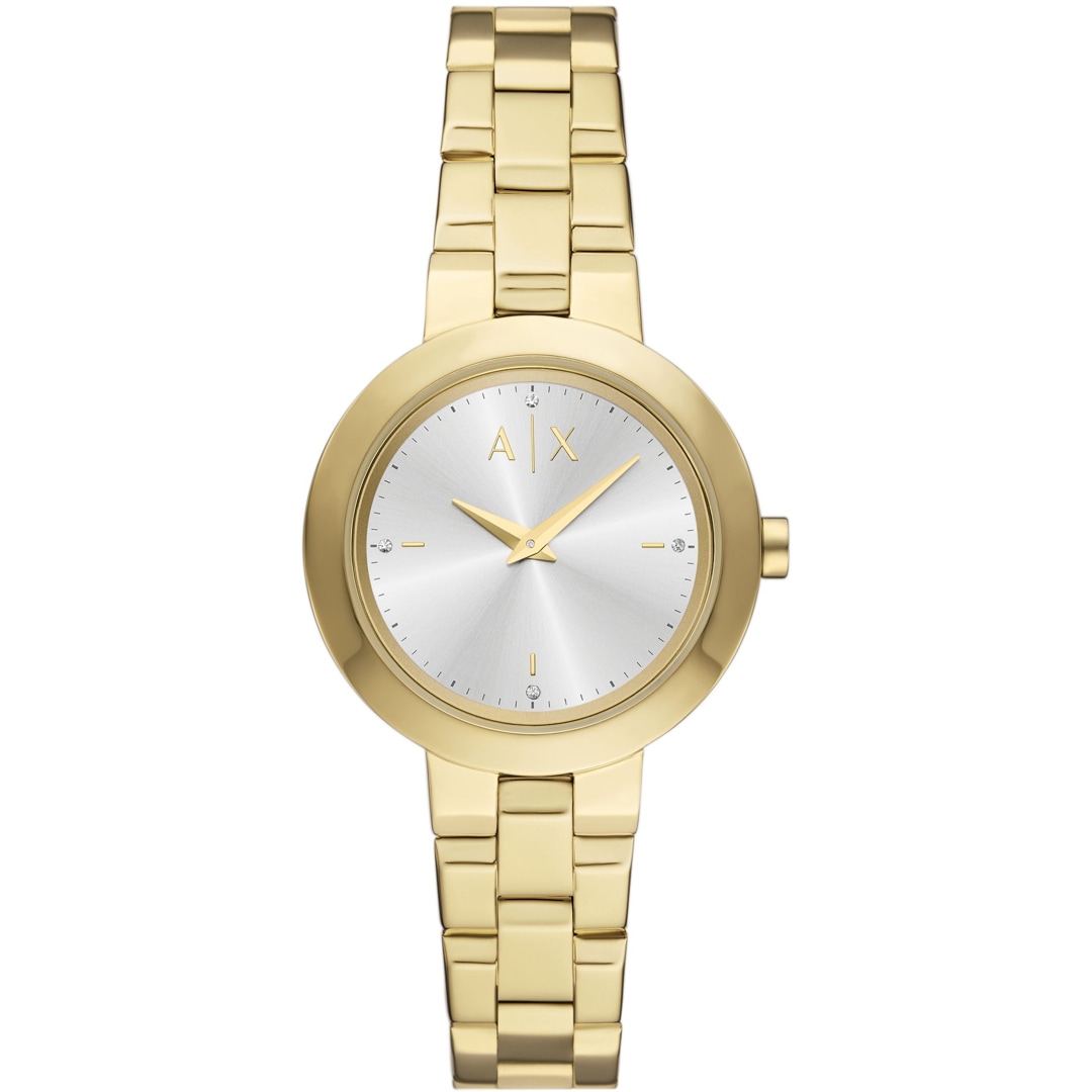 Armani Exchange Jackie Goldig / Silbrig