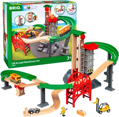 BRIO 33887 Lager Løft og Last