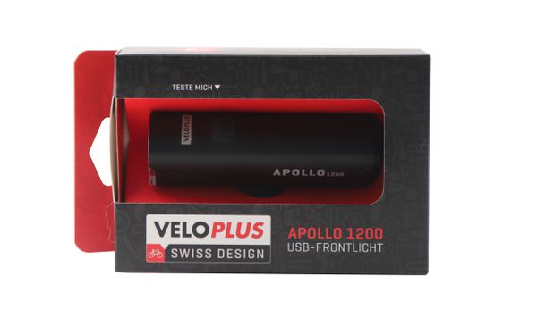 APOLLO 1200 Scheinwerfer  schwarz  1200 Lumen, USB-C