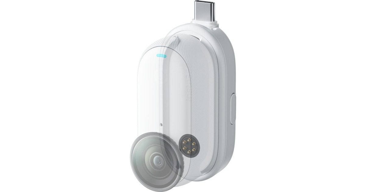 Insta360GO3/GO 3S Quick Reader kaartlezer  (Wit)