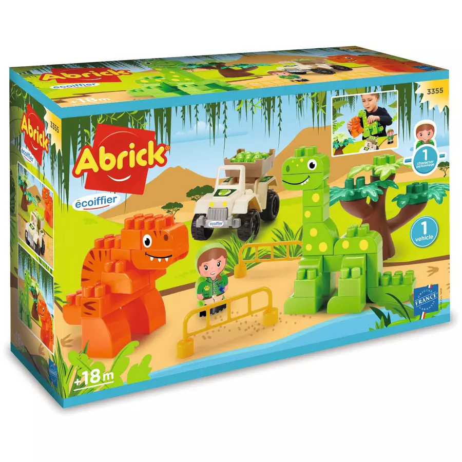 ecoiffier Abrick Dino Park