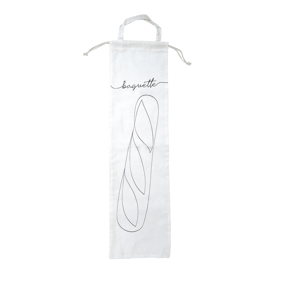 Sac de conservation pour baguette de pain en coton Eco Friendly Fackel