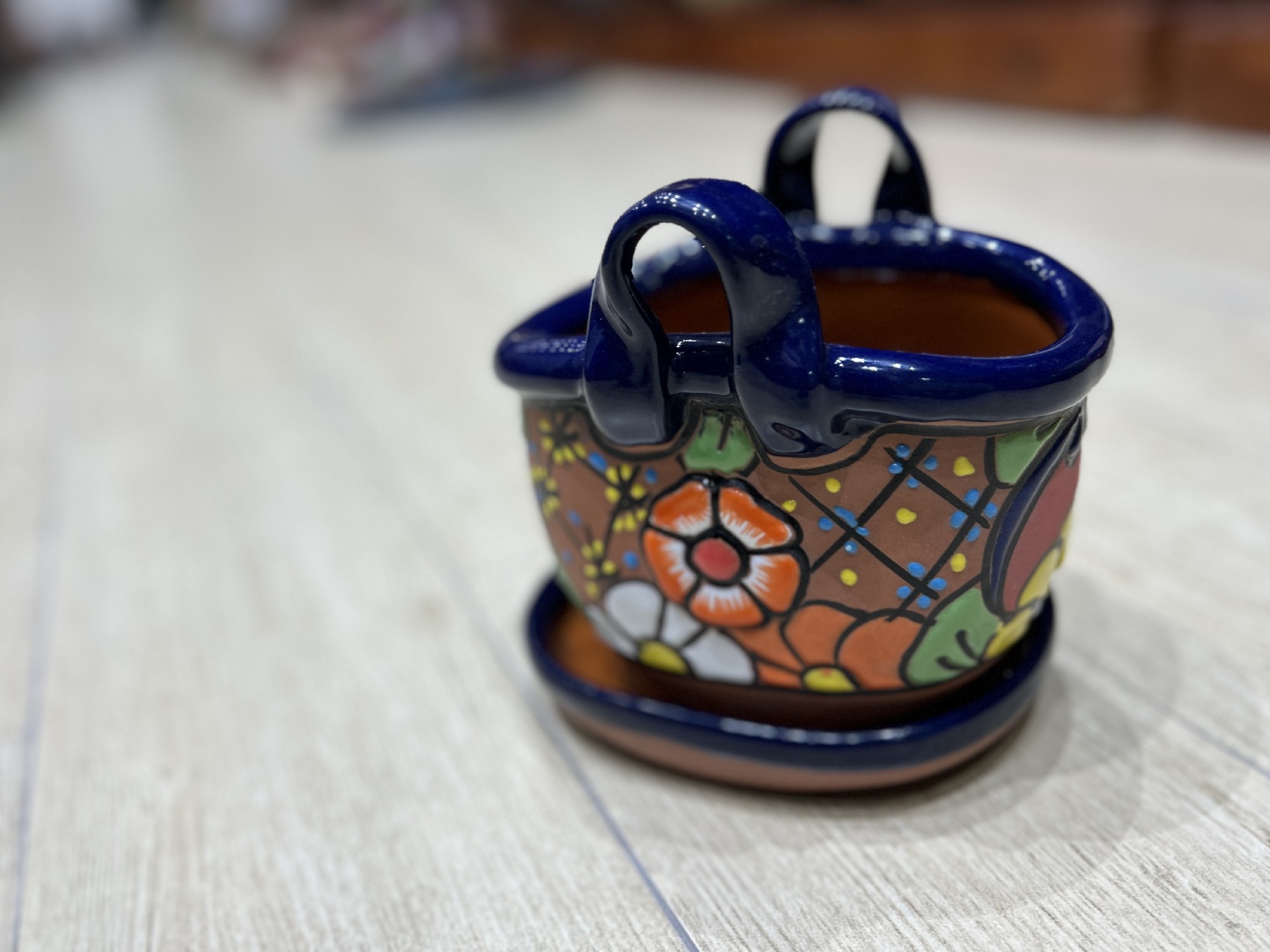 Pflanztopf 'Tasche', multicolor, B 16 cm, L 13 cm, H 16 cm günstig bestellen