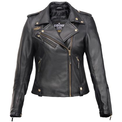 Blouson Eudoxie FLOWER - Noir