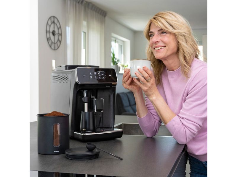 Xavax Kaffeedose 500 / 700 g Schwarz Kaffeedose für 500 g Bohnen oder 700 g Pulver