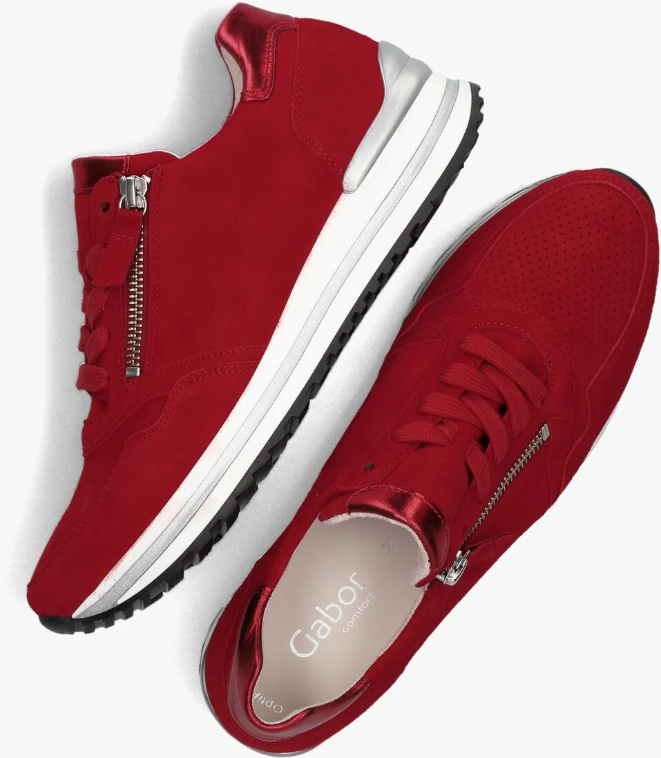 GABOR rode gabor lage sneakers 528