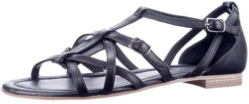 Donna Carolina 57108460-001 maat 43.0 sandaal zwart Calandschoen