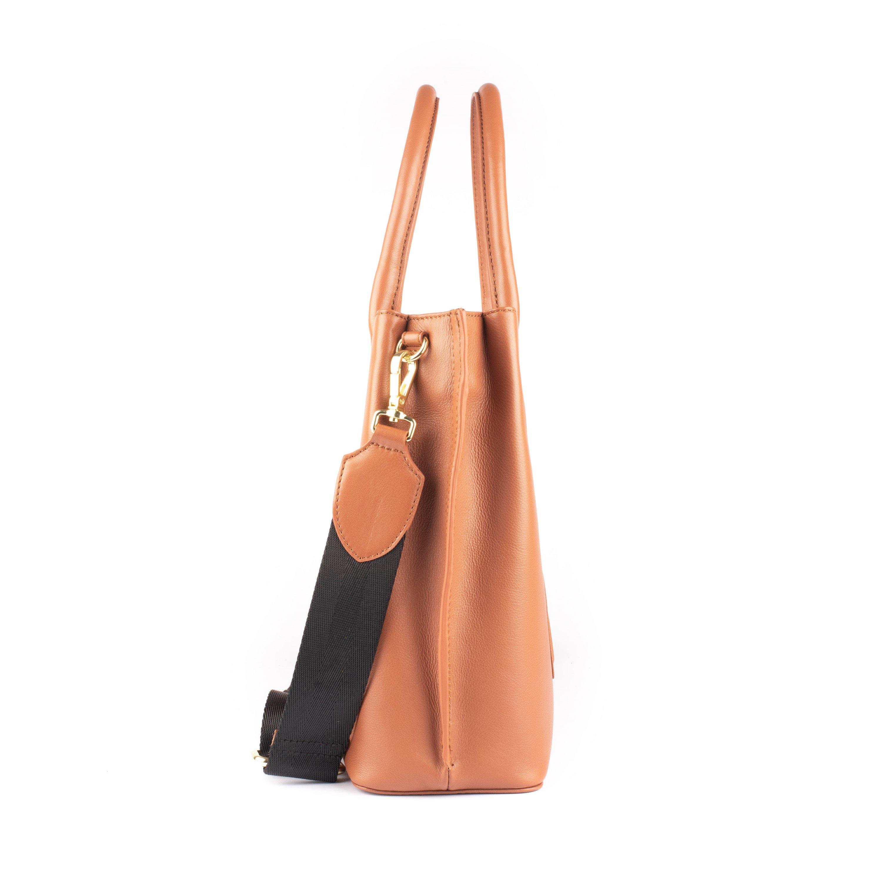 Biba Leather Padded Tote Bag