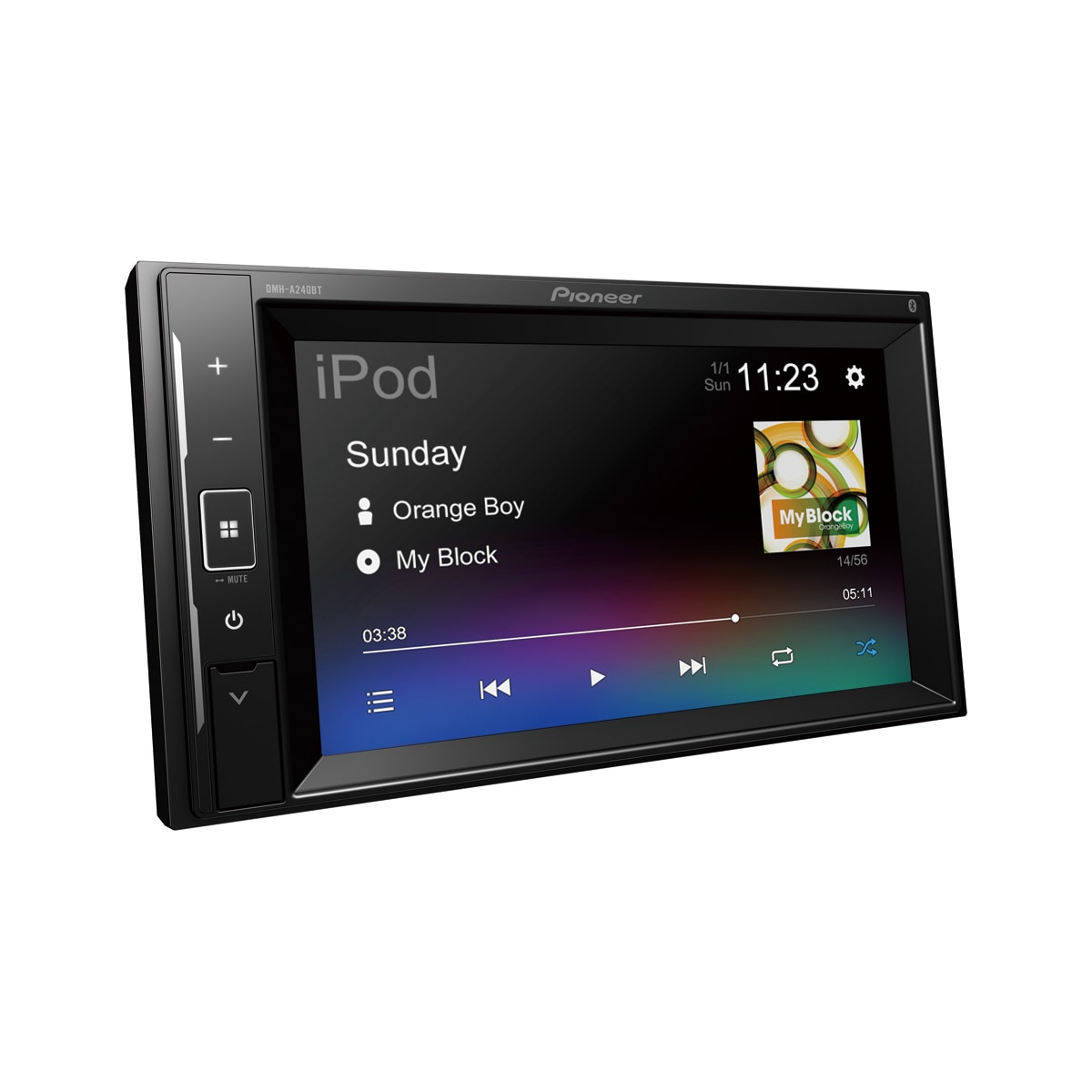 Pioneer DMH-A240BT Multimedieavspiller med Bluetooth
