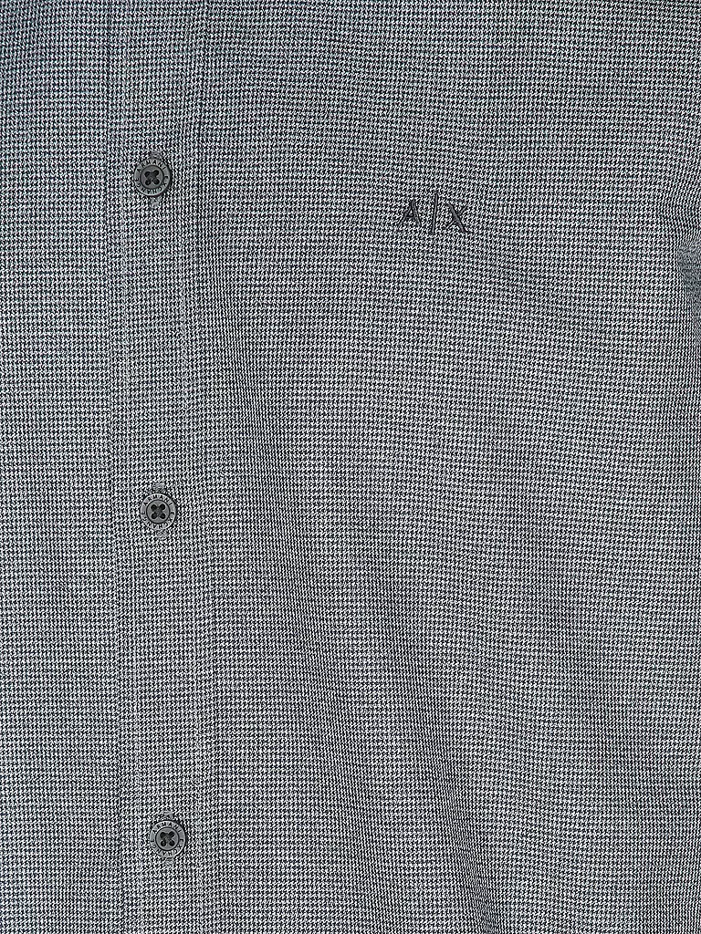 ARMANI EXCHANGE Jerseyhemd blau