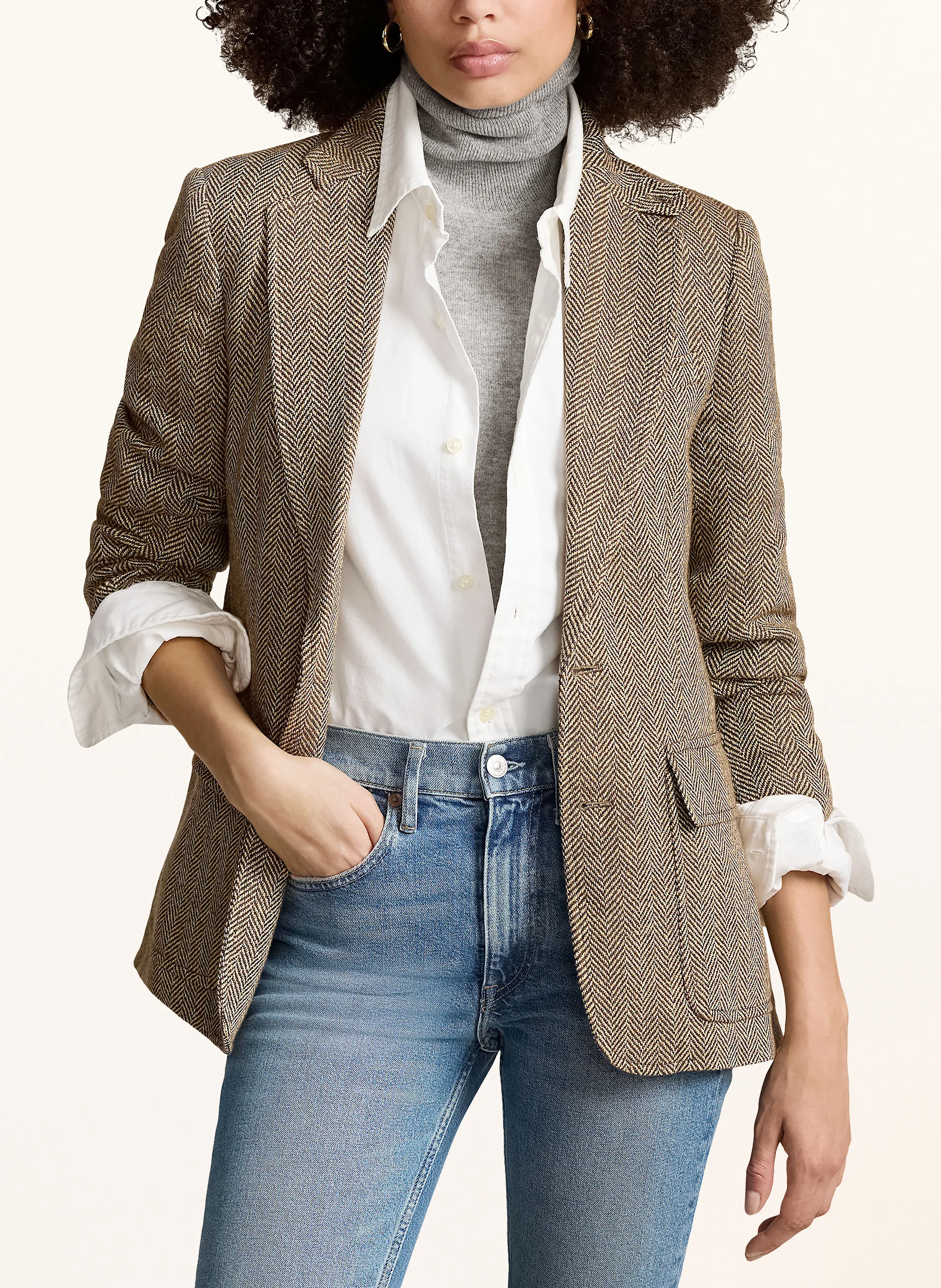POLO RALPH LAUREN Blazer mit Leinen